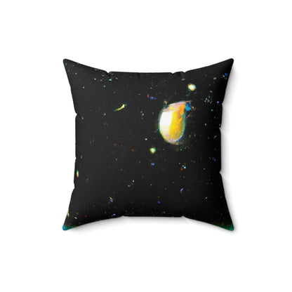 "A Lost Soul Connected to the Heavens" - The Alien Square Pillow