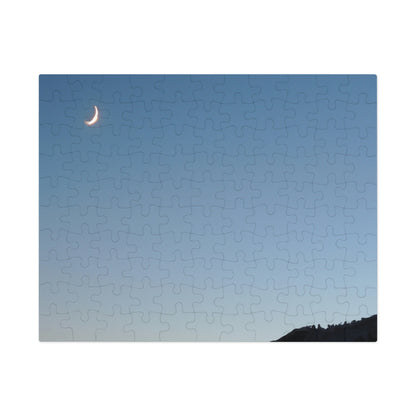 The Crescent Moon in Winter's Shadow - The Alien Jigsaw Puzzle