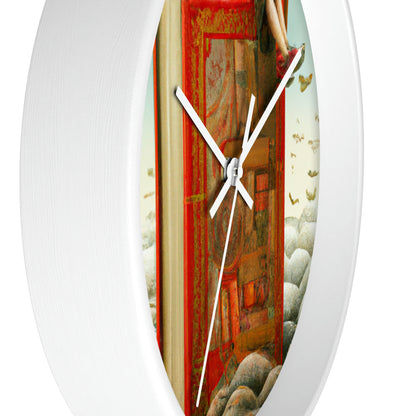 "Cradled by Knowledge" - The Alien Wall Clock