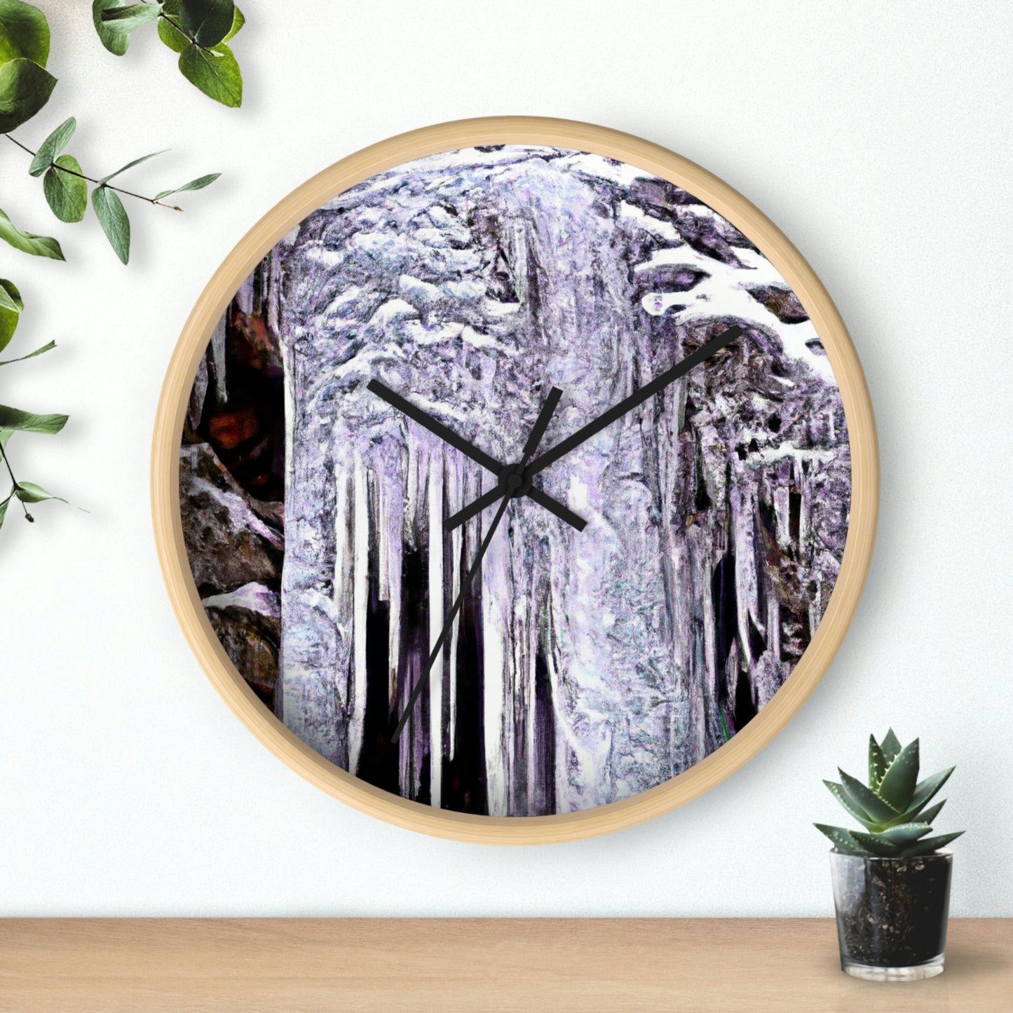 "Frost-Tipped Falls of Glistening Grief" - The Alien Wall Clock