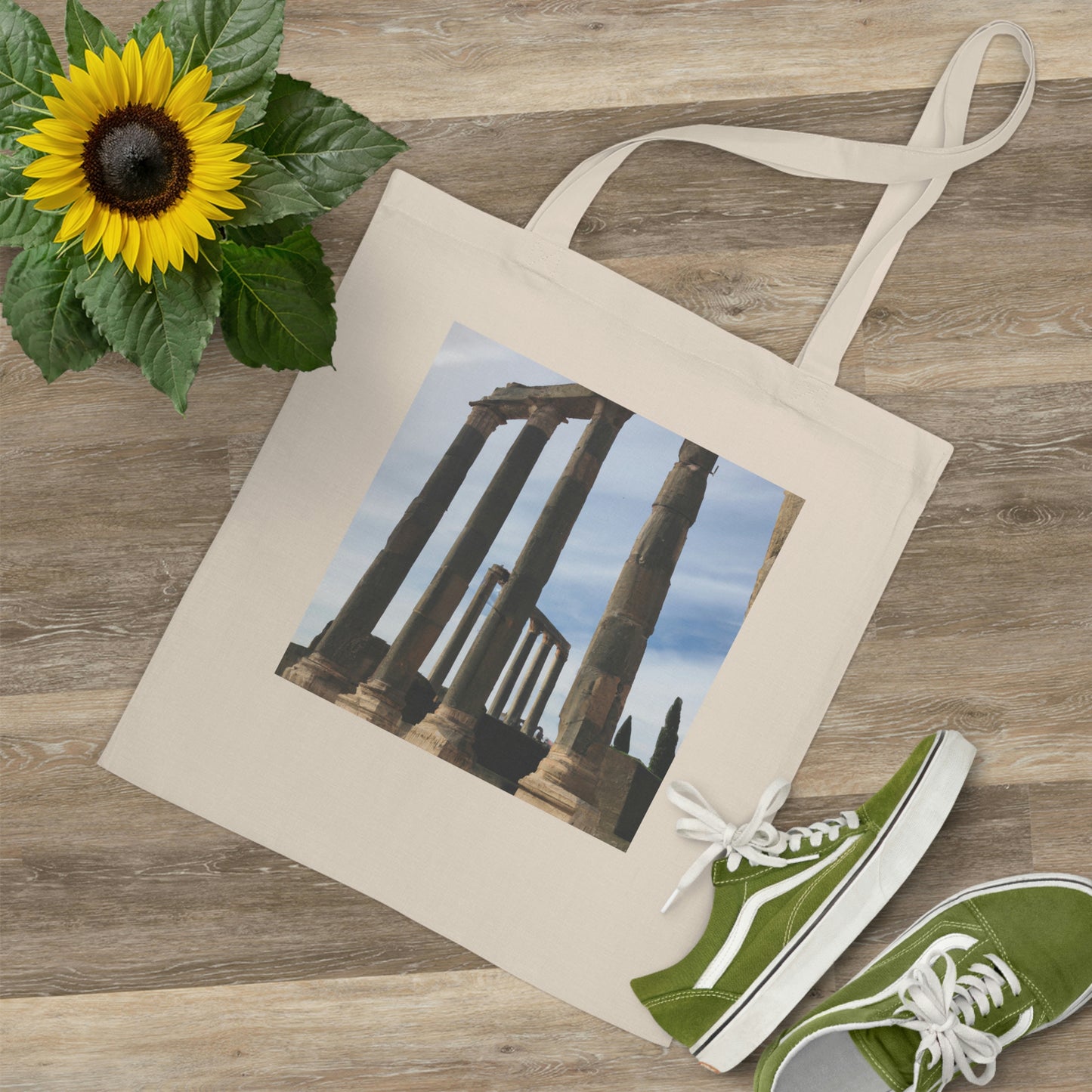 "Lost in Ancient Ruins: A Wanderlust Odyssey" - The Alien Tote Bag