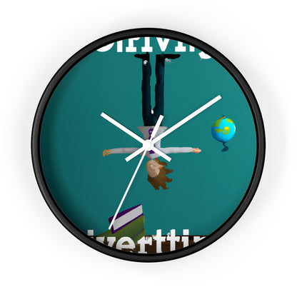 "Creating a World without Gravity" - The Alien Wall Clock