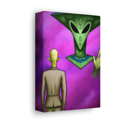 "Outsmarting the Alien Tyrant" - The Alien Canva