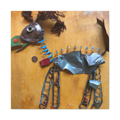 "Creative Critters: Crafting a Sculpture of Your Favorite Animal with Found Objects" - The Alien Canva