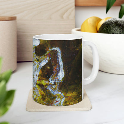 "Frozen Mystery in the Woods" - The Alien Ceramic Mug 11 oz