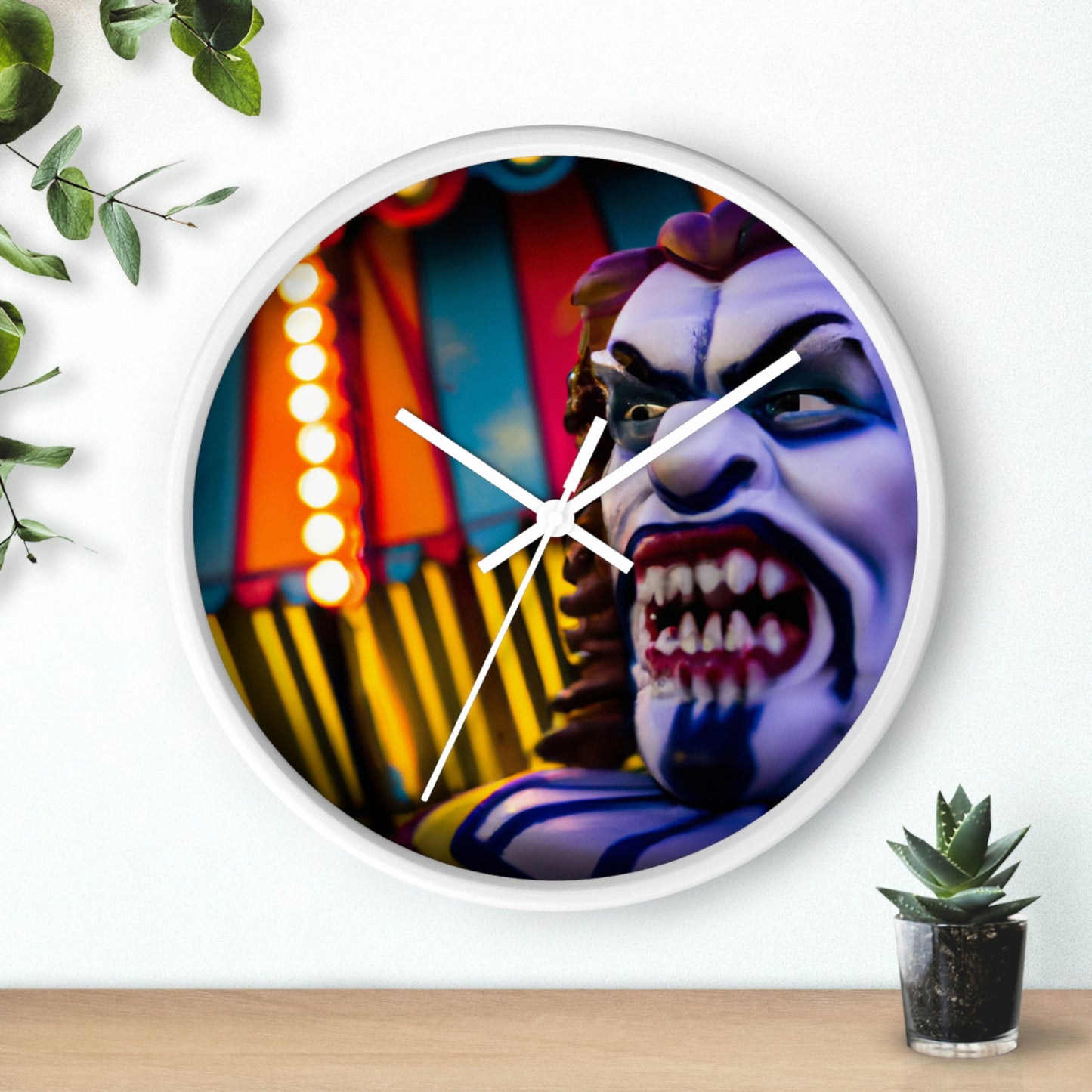 "Carnival of Horrors" - The Alien Wall Clock