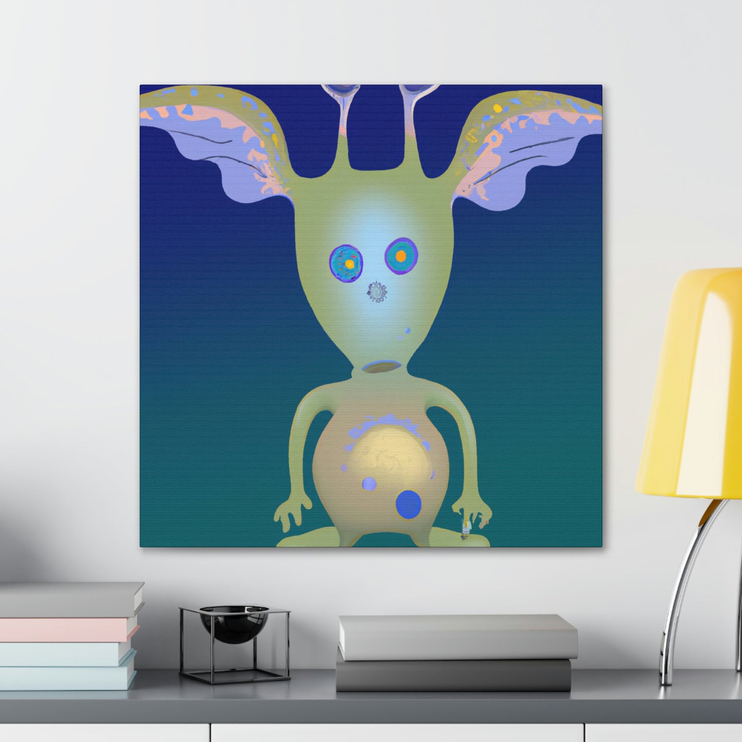 "Creación de un compañero intergaláctico: diseño de una mascota alienígena para niños" - The Alien Canva