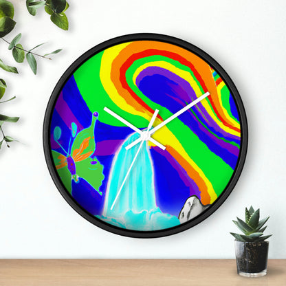 "Dancing Amongst the Splendor" - The Alien Wall Clock