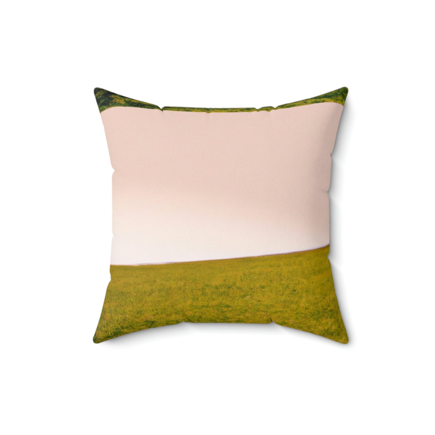 "Goldener Horizont in der Abenddämmerung" - Das Alien Square Pillow