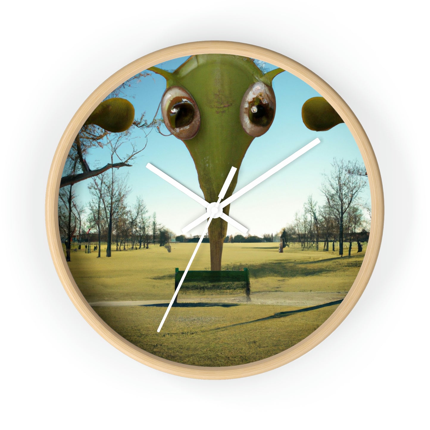 "Alien Parked Tales" - El reloj de pared alienígena