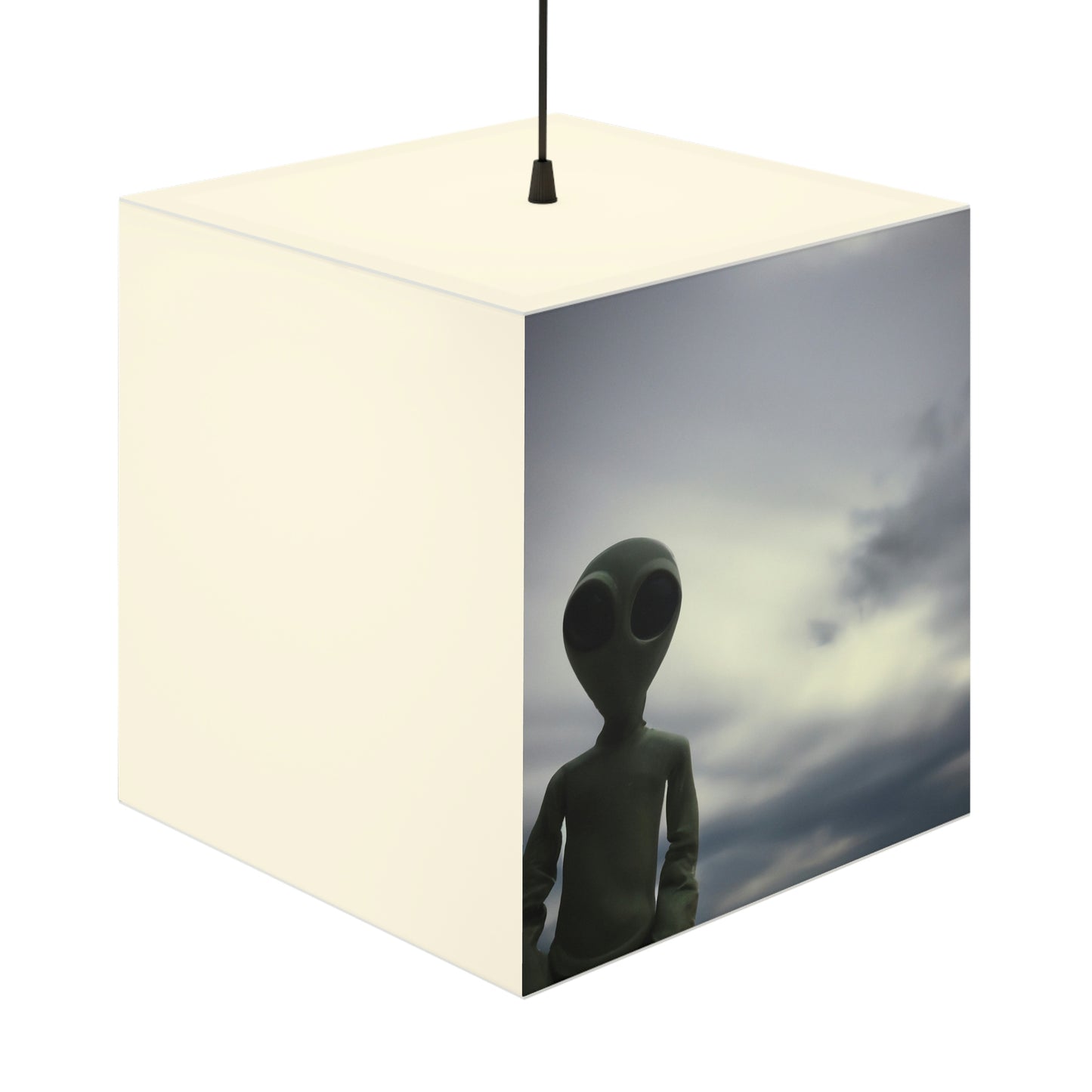 "Adrift in the Universe" - La lámpara Alien Light Cube