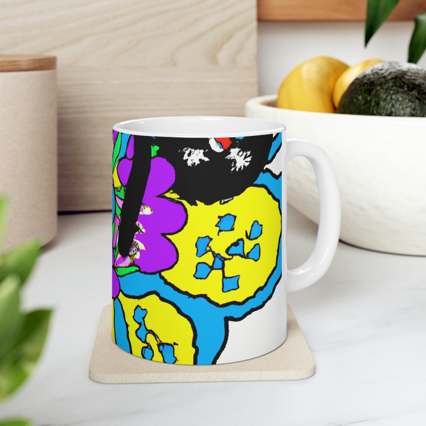 "Dreamy Dalliance" - The Alien Ceramic Mug 11 oz