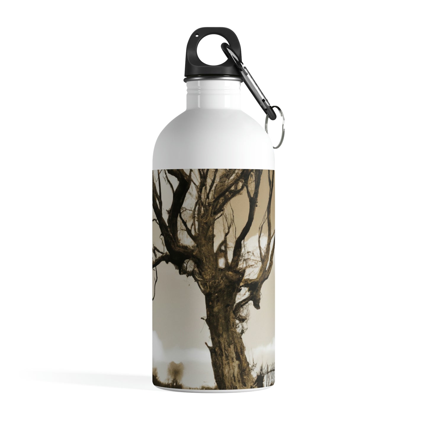 "The Spectral Sentry of the Ruined Cemetery" - The Alien Stainless Steel Water Bottle