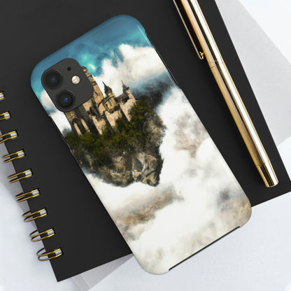 Mystic Castle in the Sky - Die Alien Tough Phone Cases