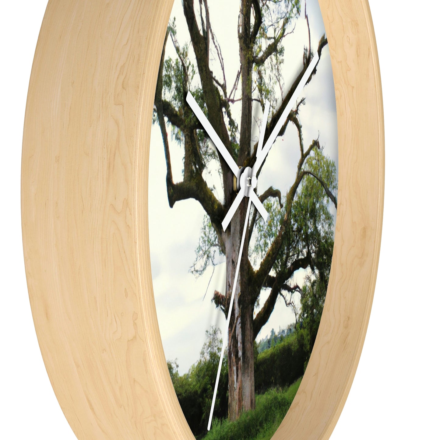 "The Ancient Tree in the Forgotten Meadow" - The Alien Wall Clock