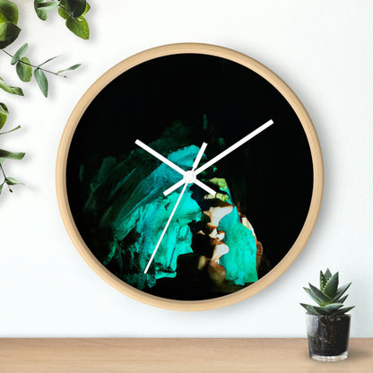 The Gleaming Relic of the Cave - The Alien Wall Clock