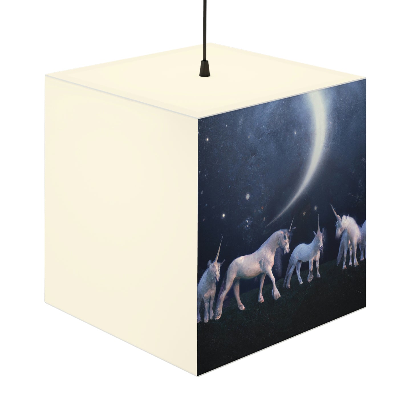 "Moonlit Mystique" - La lámpara Alien Light Cube