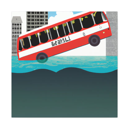 "The Great Escape: Flying the Bus Out of a Sinking City" - The Alien Canva