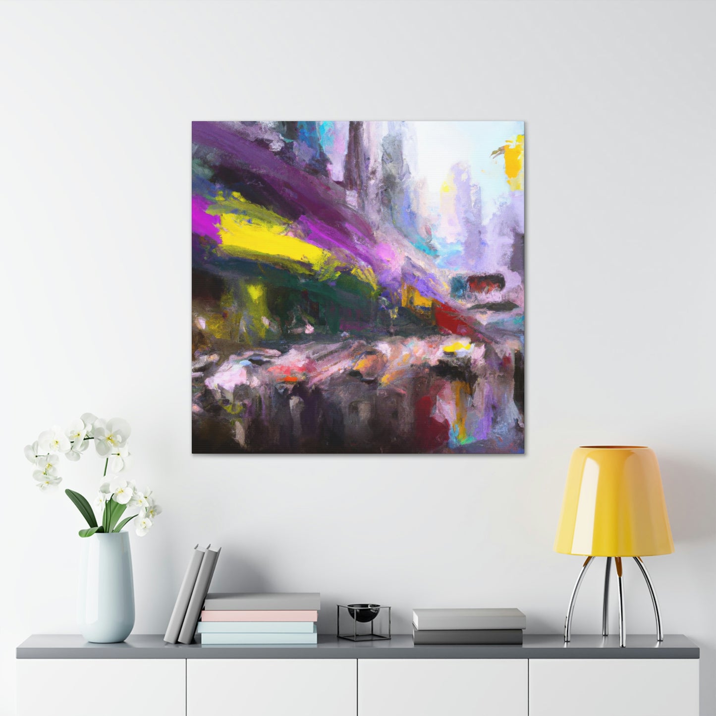 "The Sound of the City" - Canvas