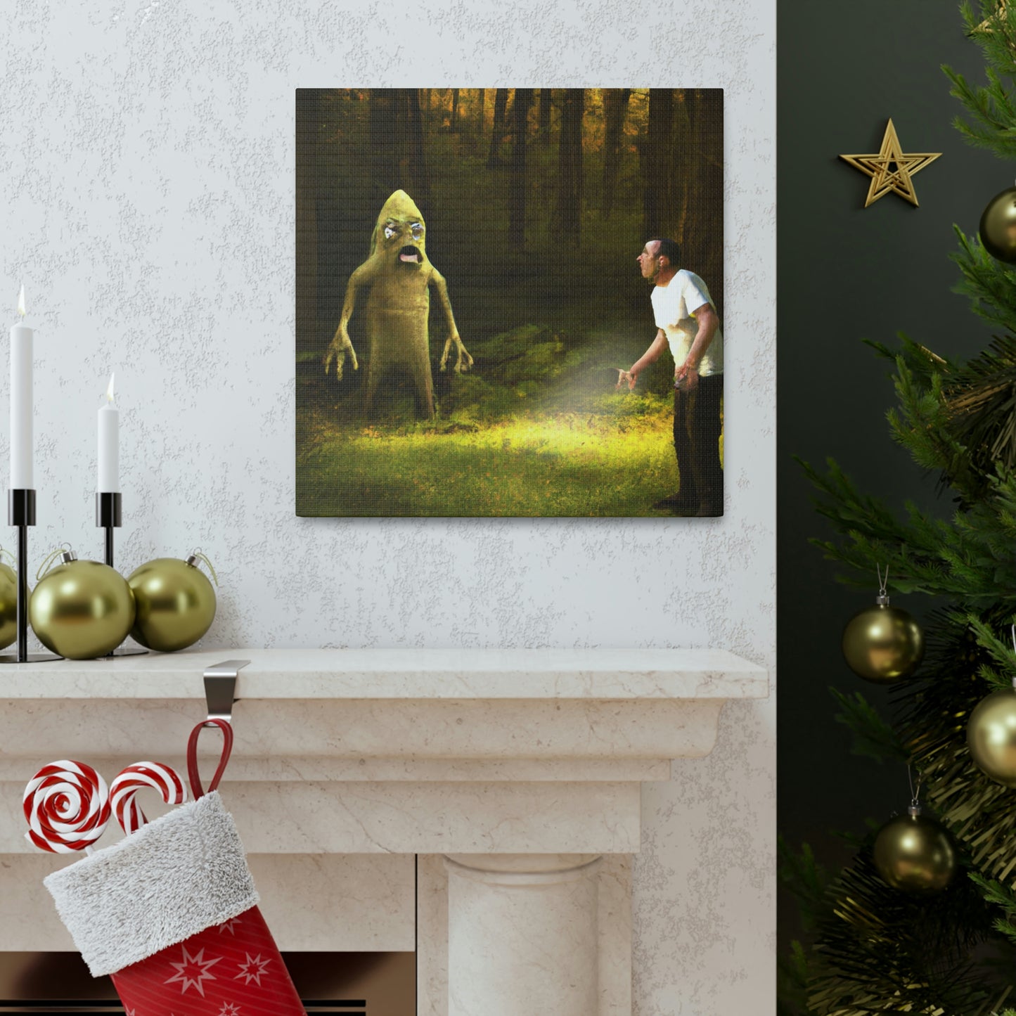 "El regalo inesperado del bosque" - The Alien Canva