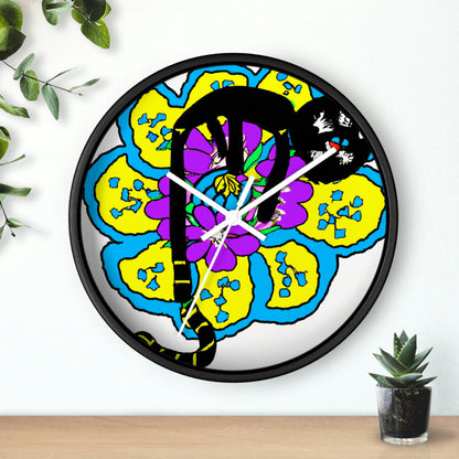 "Dreamy Dalliance" - The Alien Wall Clock