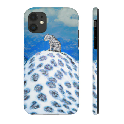 "Perca solitaria del leopardo de las nieves" - Las fundas para teléfonos Alien Tough