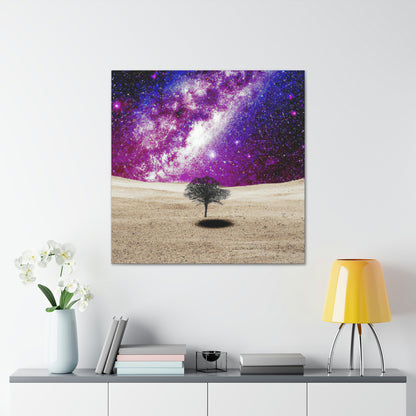 "Árbol solitario de polvo de estrellas" - The Alien Canva