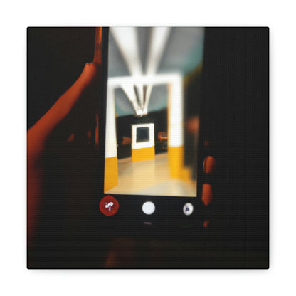 "Camera to Canvas: Painting with Your Smartphone" - Canvas