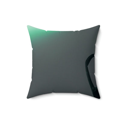 "Schatten der Eindringlinge" - Das Alien Square Pillow