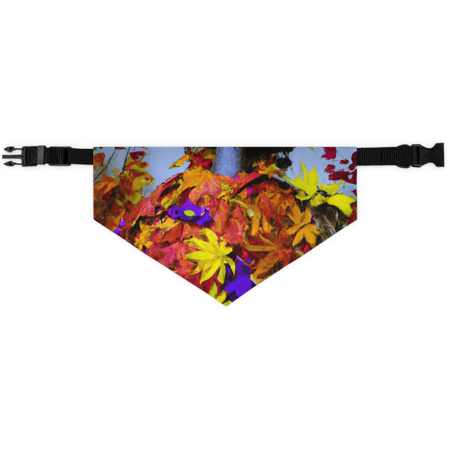 "Autumn Scarecrow Blues" - The Alien Pet Bandana Collar