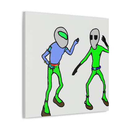 "Inter-Galactic Groovin'!" - The Alien Canva