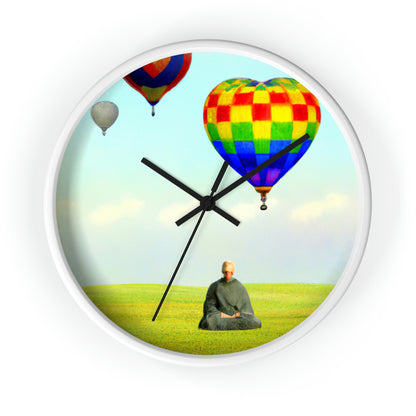 "Finding Stillness in the Sky" - The Alien Wall Clock