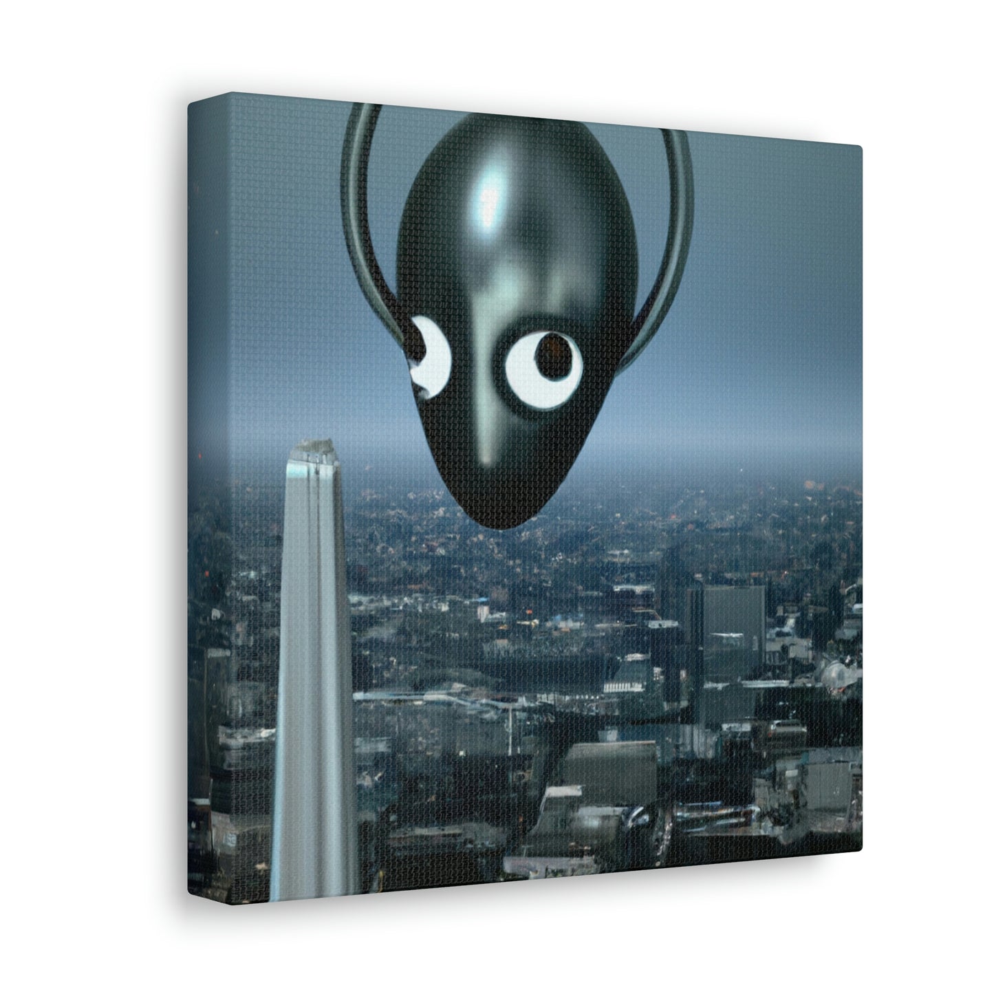 "A Distant Spark: An Alien's Search for Sanctuary in the City." - The Alien Canva