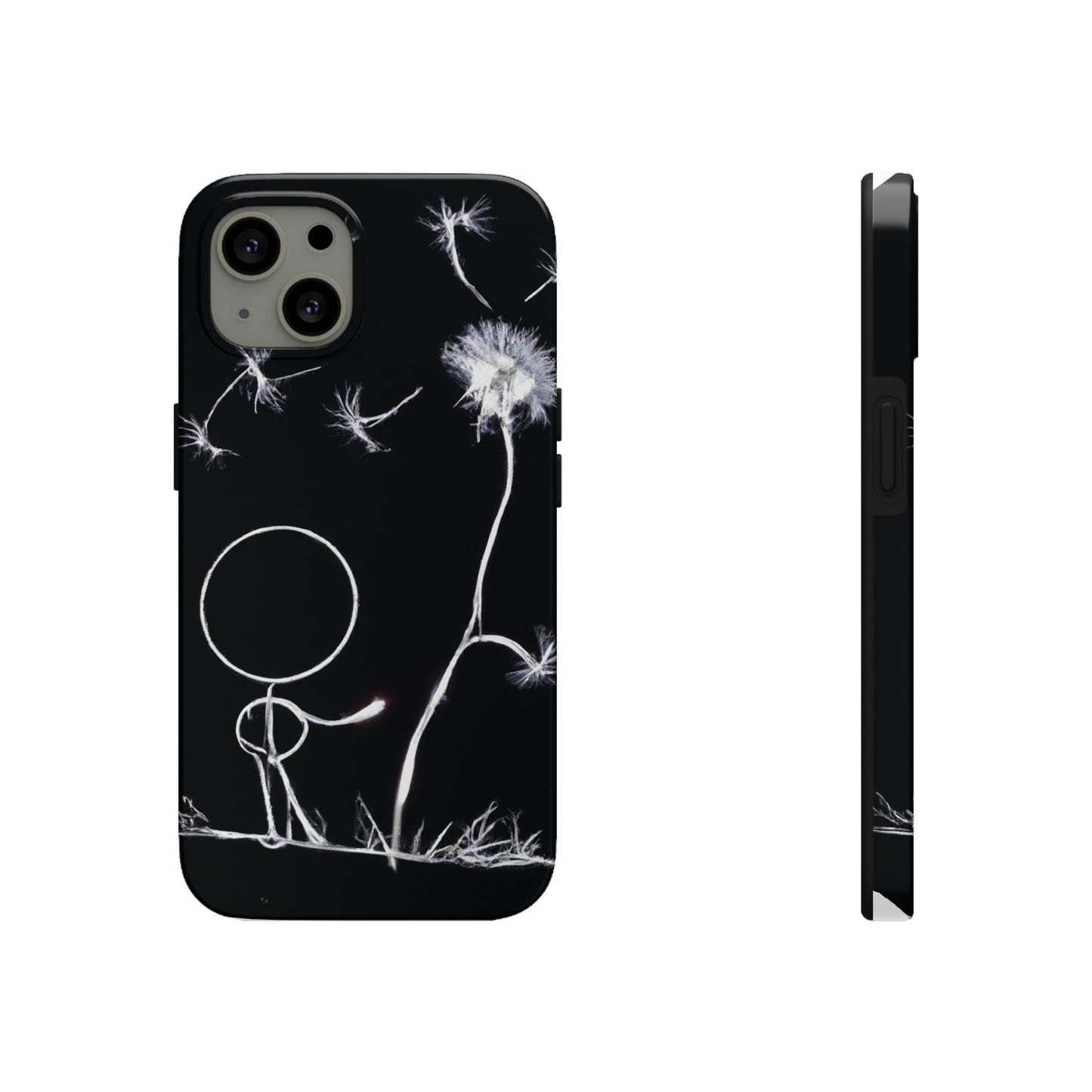 „A Dandelion Flicker in the Midnight Breeze“ – The Alien Tough Phone Cases