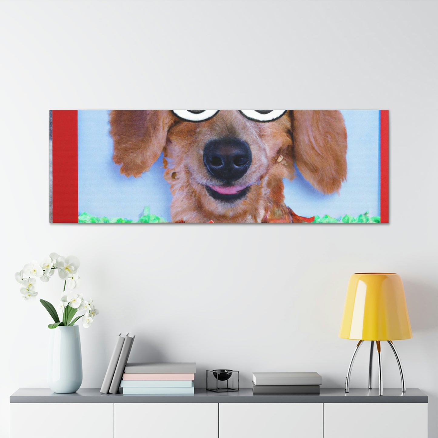 "ReCreative Pet Portraits" - Leinwand