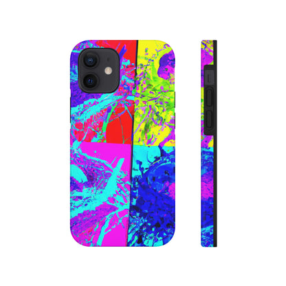 "Ein Regenbogen aus gefiederten Freunden" - Die Alien Tough Phone Cases