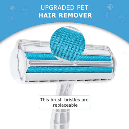 Pet Haar Roller Entferner Lint Pinsel 2-Wege Hund Katze Kamm Werkzeug Bequeme Reinigung Hund Katze Fell Pinsel Basis hause Möbel Sofa Kleiden