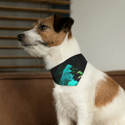 The Gleaming Relic of the Cave - The Alien Pet Bandana Collar