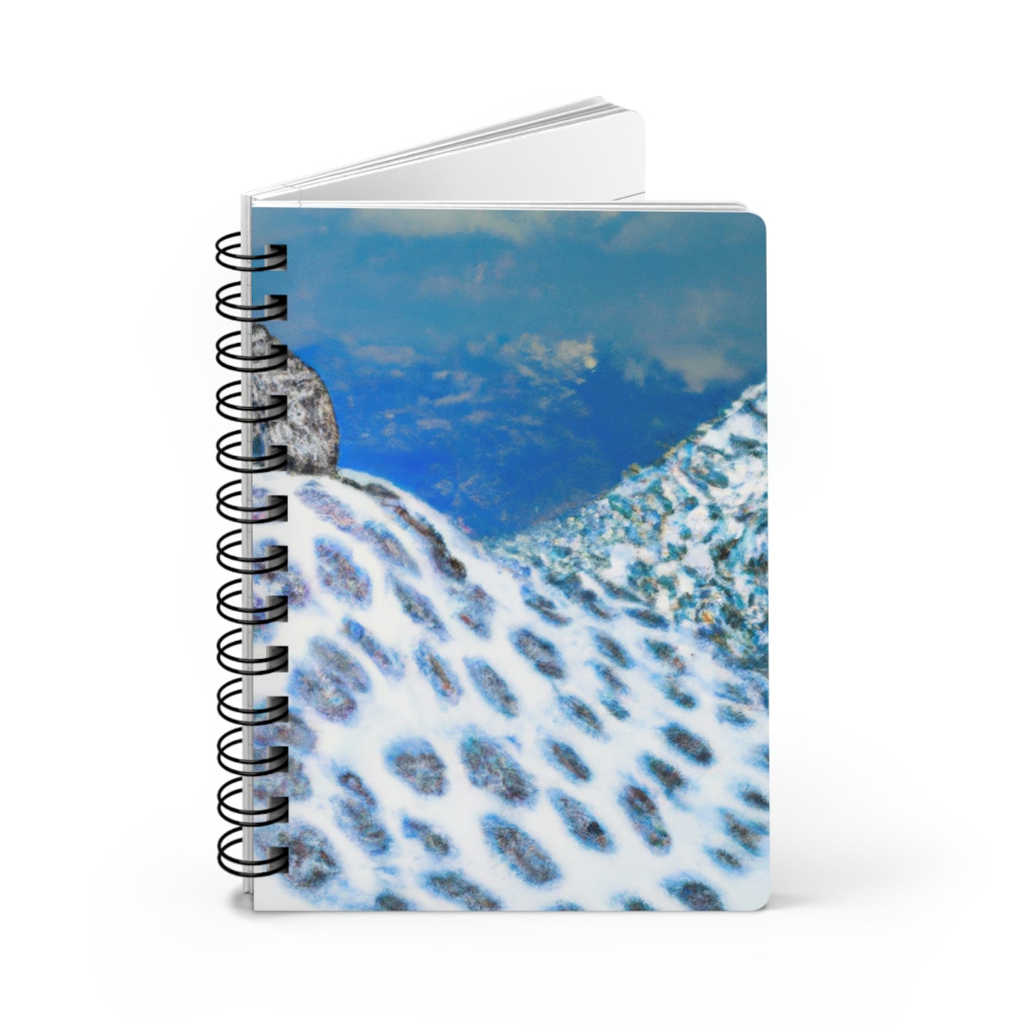 "Lonely Perch of the Snow Leopard" - The Alien Spiral Bound Journal