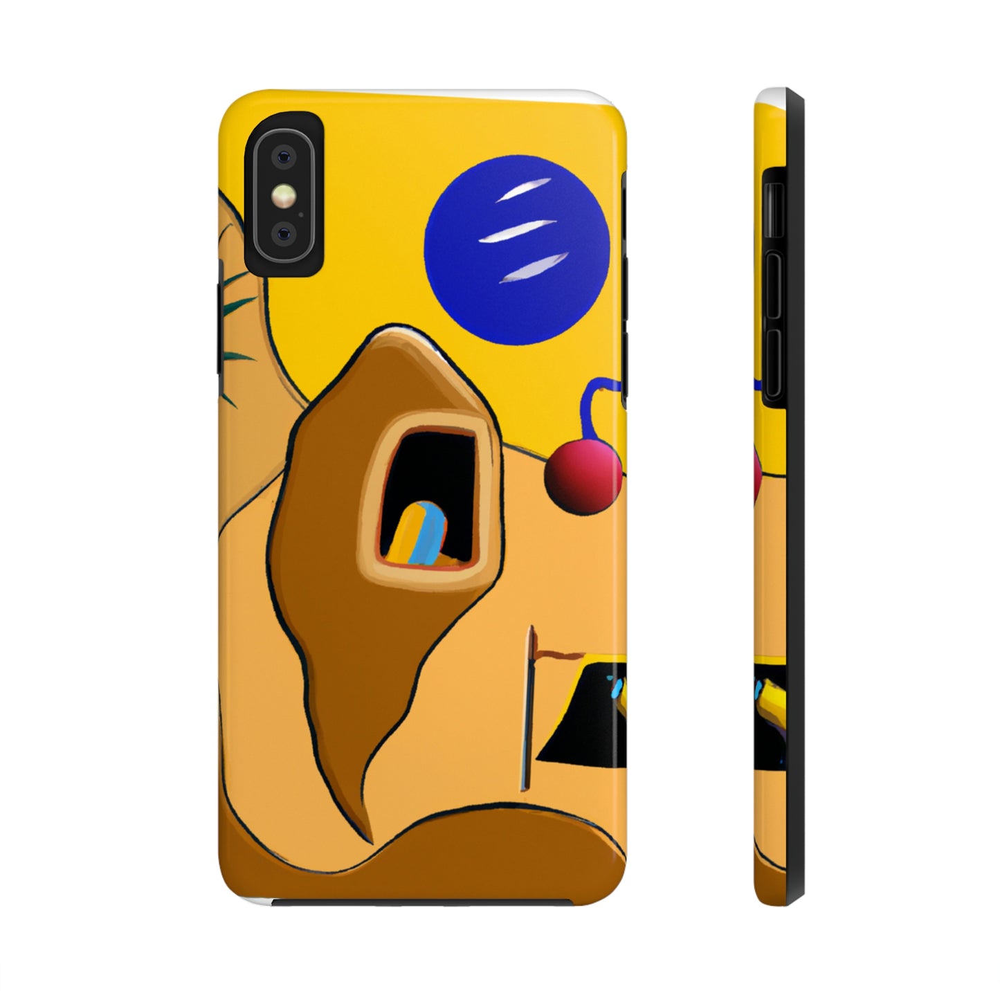 "Desert Mirage: The Forgotten Oasis" - The Alien Tough Phone Cases