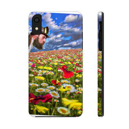 "Eine glückselige Tour durch Blumenpracht" - Die Alien Tough Phone Cases