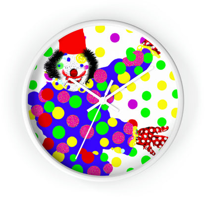 "Clowning Around in the Cold: A Winter Glove Story" - The Alien Wall Clock