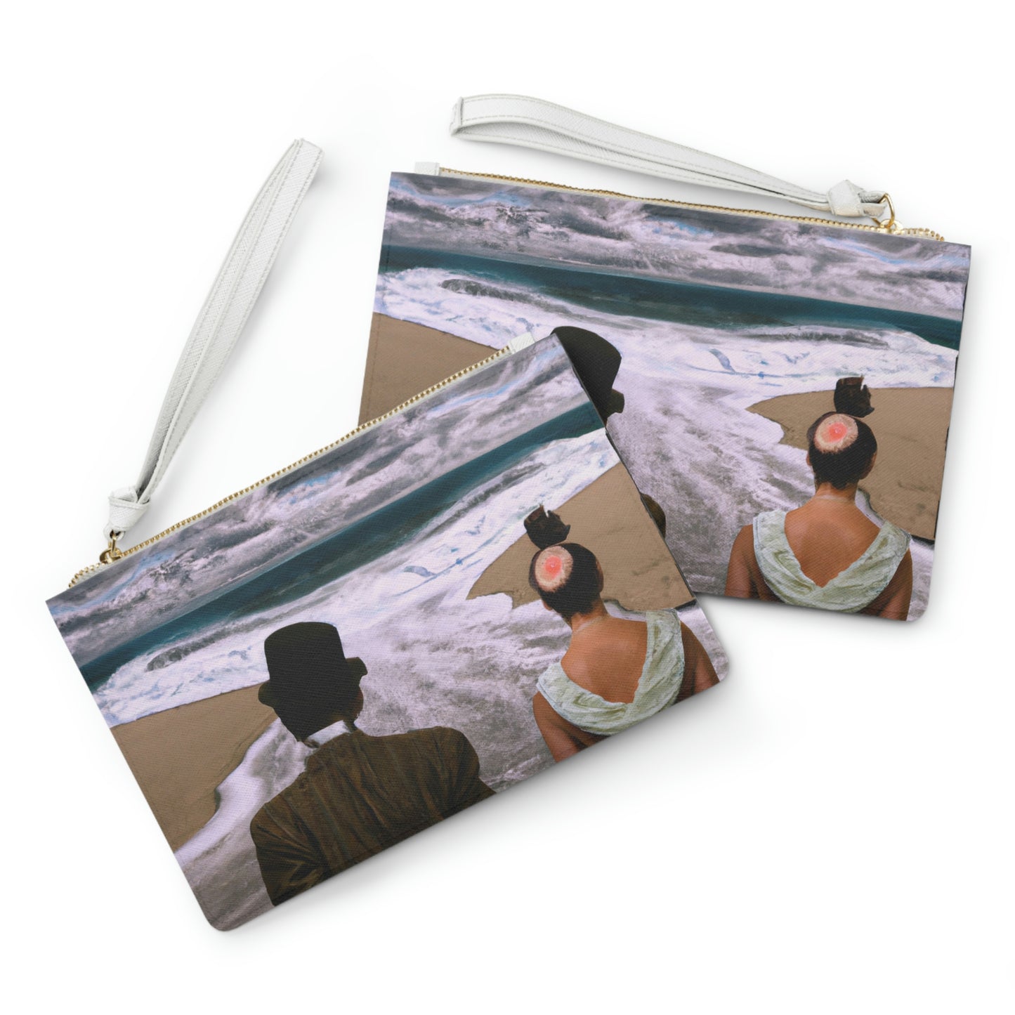 Sea-Swept Romance - The Alien Clutch Bag