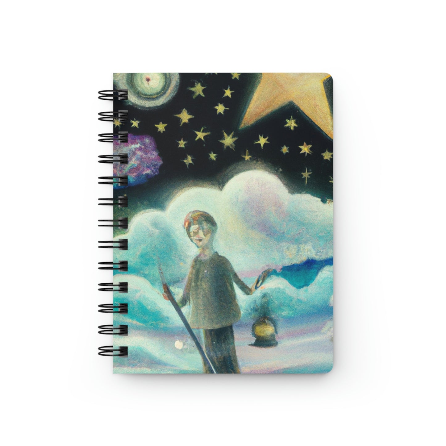 "A Sea of Diamonds in the Night" - The Alien Spiral Bound Journal