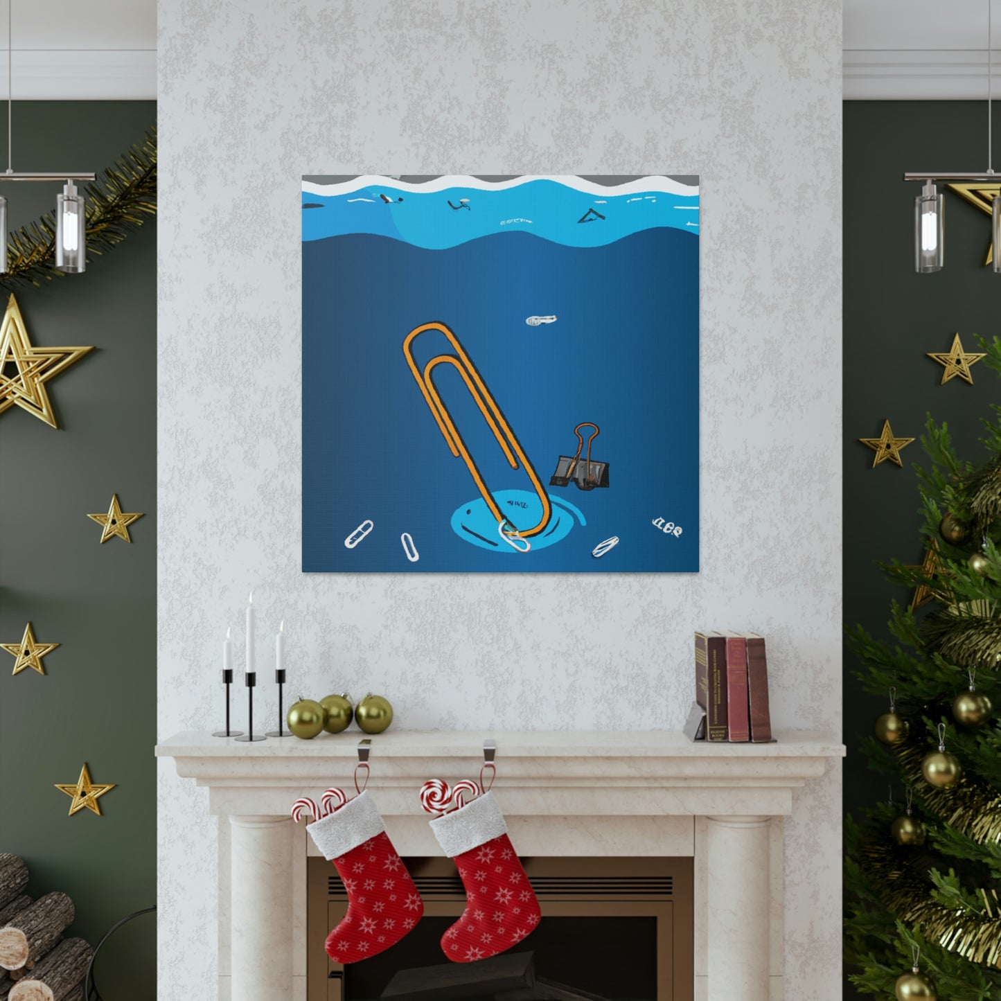 "A Paperclip Against the Tide: Escaping a Sinking Submarine" - The Alien Canva