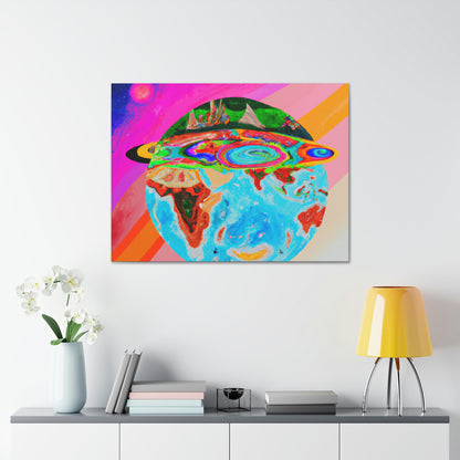 "Exploring the World Through Art" - Canvas