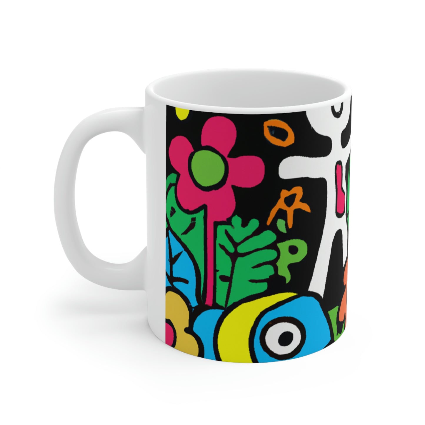 The Enchanted Garden of Wonders. - The Alien Ceramic Mug 11 oz