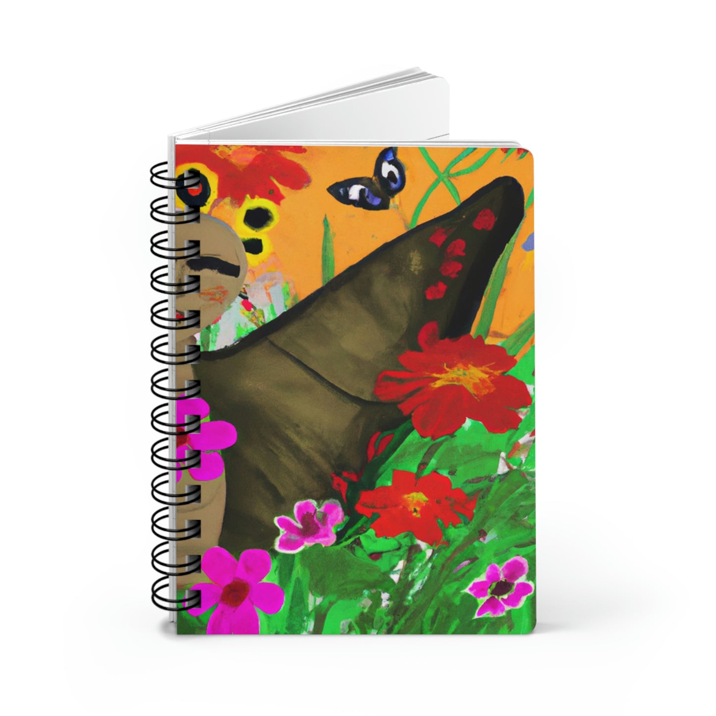 "Butterfly Ballet in the Wildflower Meadow" - The Alien Spiral Bound Journal