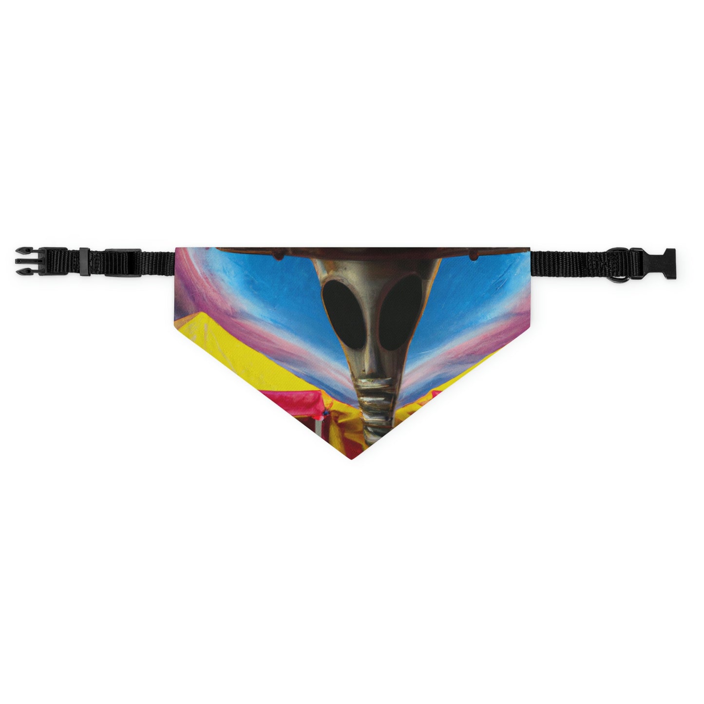 "Fair Invaders: A Cosmic Crash Course" - Das Alien Pet Bandana Halsband