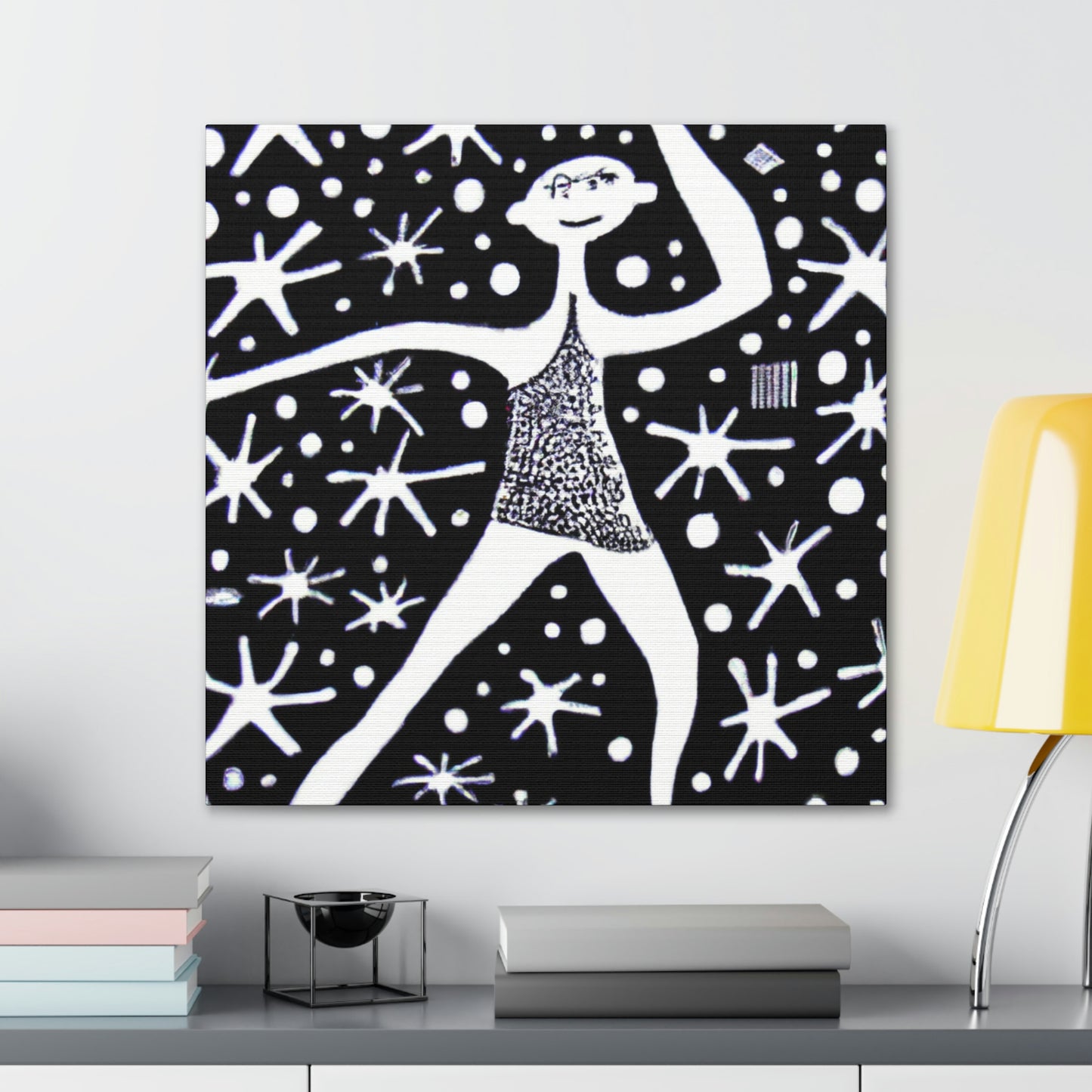 "Dancing Among the Galactic Light" - The Alien Canva